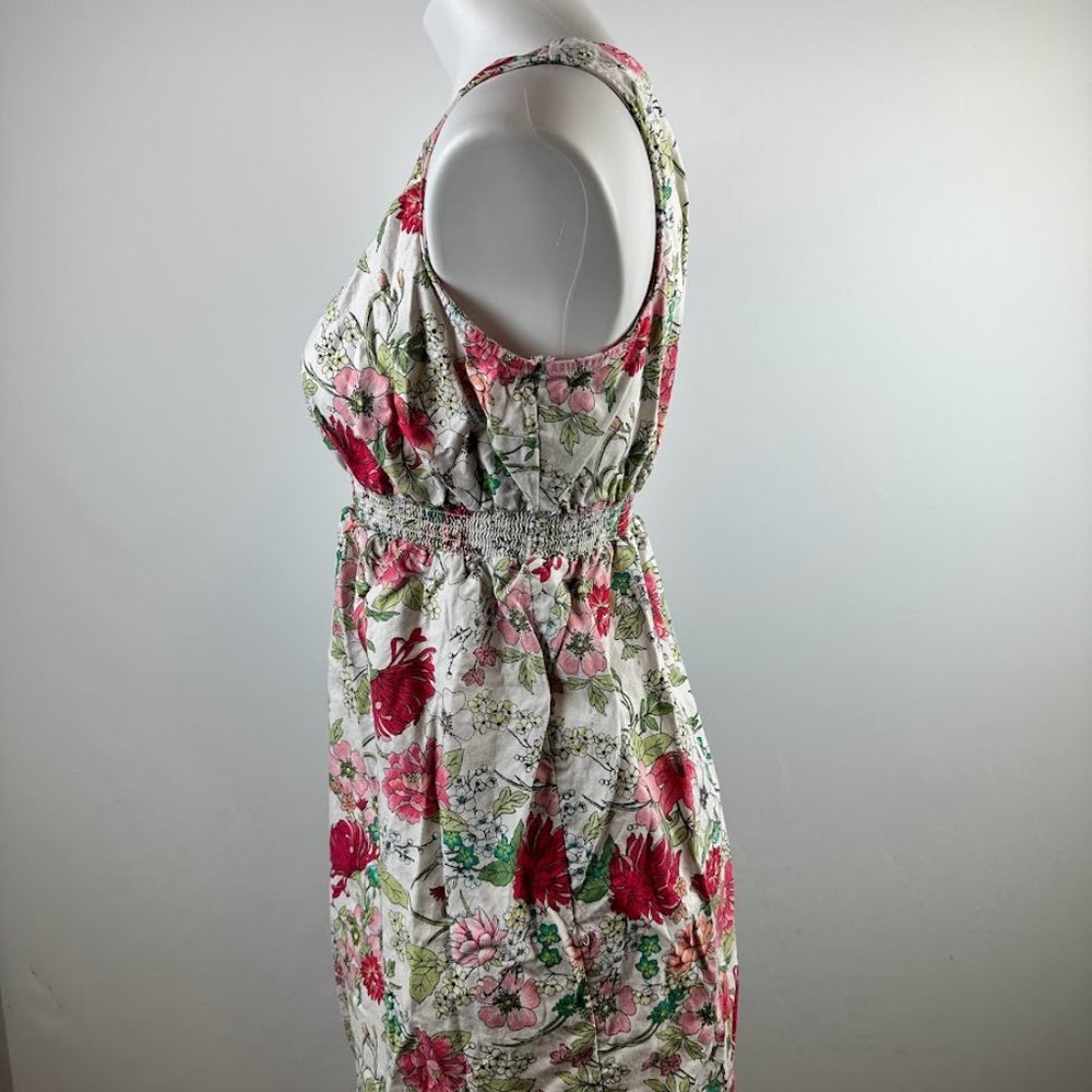 Old Navy Floral Maternity Dress Size Medium - Picture 3 of 5